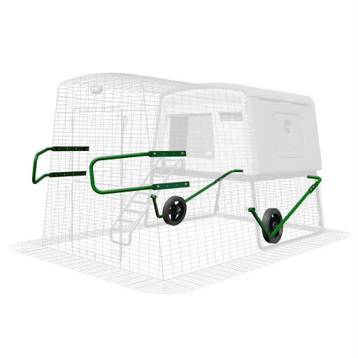 Eglu Cube Wheel Set + Run Handles 4 Eglu Cube Wheel Set + Run Handles - Image 2