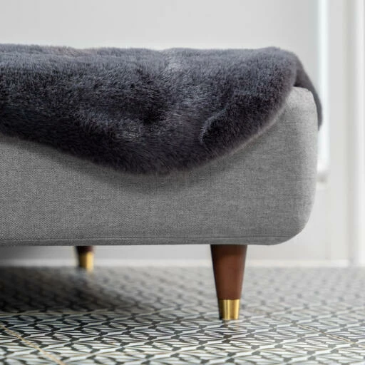 Topology - Sheepskin Topper - Smokey Grey - Medium 4 Topology - Sheepskin Topper - Smokey Grey - Medium - Image 2