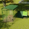 Heavy Duty Chicken Run Cover - 6ft X 9ft -Omlet Shop heavy duty chicken run cover walk in run 2x3 omlet us