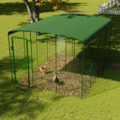 Heavy Duty Chicken Run Cover - 9ft X 12ft