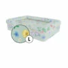 Bolster Dog Bed Cover Only Large - Gardenia Sage -Omlet Shop large bolster dog bed cover in gardenia sage signature print by omlet