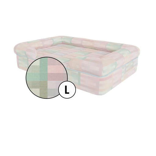 Bolster Dog Bed Cover Only Large - Prism Kaleidoscope 3 Bolster Dog Bed Cover Only Large - Prism Kaleidoscope