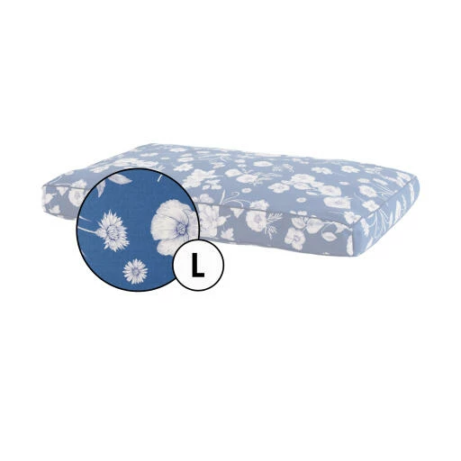 Cushion Dog Bed Cover Only Large - Gardenia Porcelain 3 Cushion Dog Bed Cover Only Large - Gardenia Porcelain