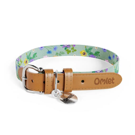 Dog Collar Large - Gardenia Sage 3 Dog Collar Large - Gardenia Sage