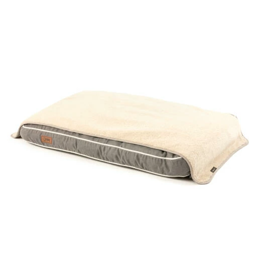 Super Soft Dog Blanket Medium - Grey And Cream 11 Super Soft Dog Blanket Medium - Grey And Cream - Image 9