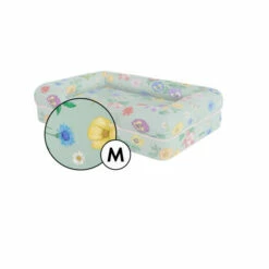 Bolster Dog Bed Cover Only Medium - Gardenia Sage