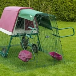 Eglu Go Up Wheel Set + Run Handles 11 Eglu Go Up Wheel Set + Run Handles -Omlet Shop mobile chicken coop with handles eglu go up omlet