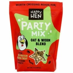 Happy Hen Treats Party Mix Mealworm & Oat 2 Lbs