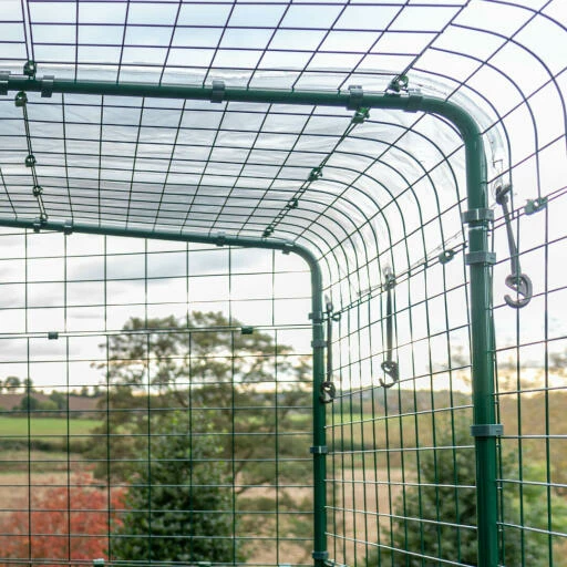 Clear Rabbit Run Cover - 9ft X 9ft 6 Clear Rabbit Run Cover - 9ft X 9ft - Image 4