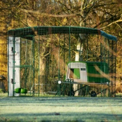 Heavy Duty Chicken Run Cover - 6ft X 9ft 18 Heavy Duty Chicken Run Cover - 6ft X 9ft -Omlet Shop omlet heavy duty walk in run cover 3