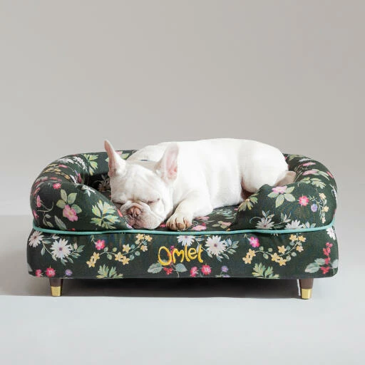 Bolster Dog Bed Cover Only Small - Midnight Meadow 5 Bolster Dog Bed Cover Only Small - Midnight Meadow - Image 3