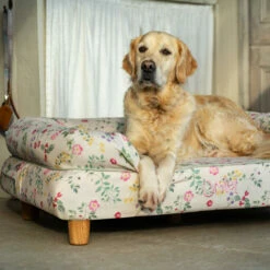 Bolster Dog Bed Cover Only Large - Morning Meadow 12 Bolster Dog Bed Cover Only Large - Morning Meadow -Omlet Shop omlet memory foam bolster dog bed dog walk collection morning meadow bed large location