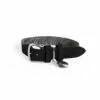Dog Collar Small - Contour Grey -Omlet Shop omlet small designer dog collar contour grey
