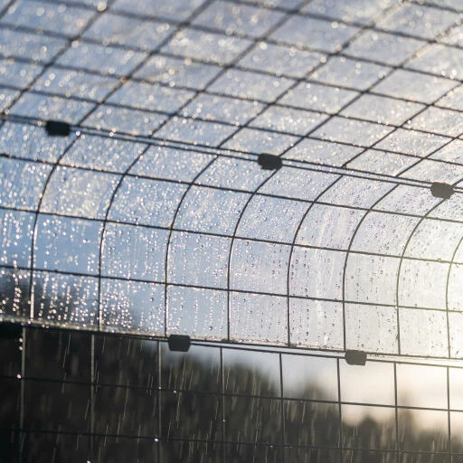 Clear Rabbit Run Cover - 9ft X 9ft 8 Clear Rabbit Run Cover - 9ft X 9ft - Image 6