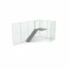 Zippi Rabbit Corner Platform 1 Zippi Rabbit Corner Platform -Omlet Shop plastic corner platform for rabbit playpens