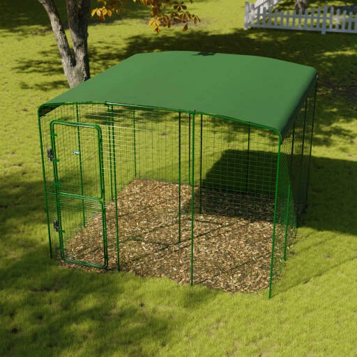 Heavy Duty Rabbit Run Cover - 9ft X 9ft 3 Heavy Duty Rabbit Run Cover - 9ft X 9ft