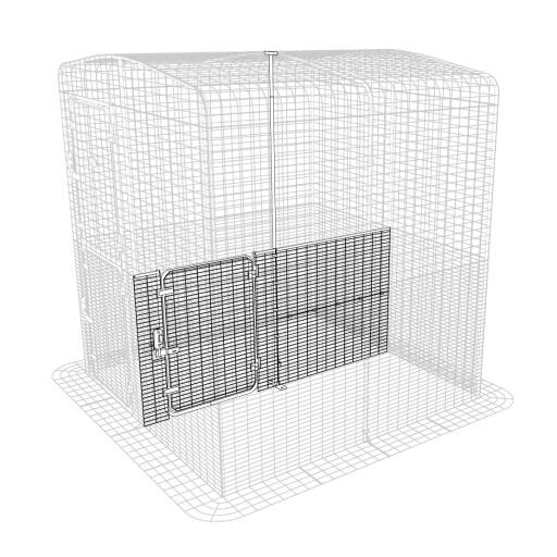 Outdoor Guinea Pig Run Partition Low - 2 Panels 4 Outdoor Guinea Pig Run Partition Low - 2 Panels - Image 2
