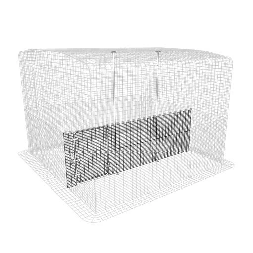 Outdoor Guinea Pig Run Partition Low - 3 Panels 4 Outdoor Guinea Pig Run Partition Low - 3 Panels - Image 2