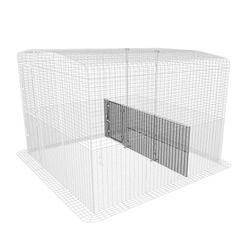 Catio Outdoor Cat Enclosure Partition Low - 3 Panels 3 Catio Outdoor Cat Enclosure Partition Low - 3 Panels