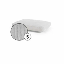 Cushion Dog Bed Cover Only Small - Corduroy Pebble