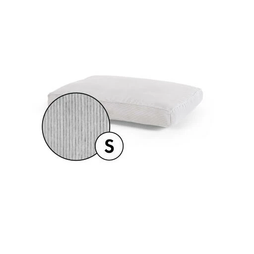Cushion Dog Bed Cover Only Small - Corduroy Pebble 3 Cushion Dog Bed Cover Only Small - Corduroy Pebble