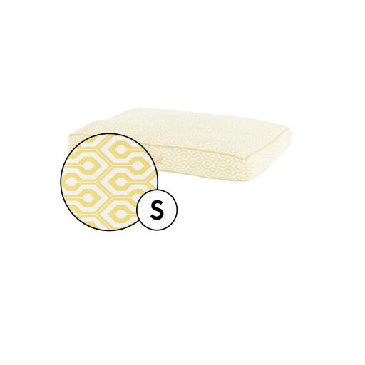 Cushion Dog Bed Cover Only Small - Honeycomb Pollen 3 Cushion Dog Bed Cover Only Small - Honeycomb Pollen