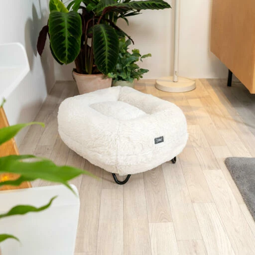 Feet Frame With Metal Hairpin Feet For Donut Elevated Cat Bed - Black - Pack Of 4 4 Feet Frame With Metal Hairpin Feet For Donut Elevated Cat Bed - Black - Pack Of 4 - Image 2