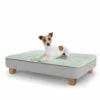 Topology Puppy Bed With Free Extra Topper - Square Wooden Feet - Medium 2 Topology Puppy Bed With Free Extra Topper - Square Wooden Feet - Medium -Omlet Shop topology puppy bed medium with square wooden feet