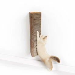 Refillable Cardboard Cat Scratching Post - Wall Mounted